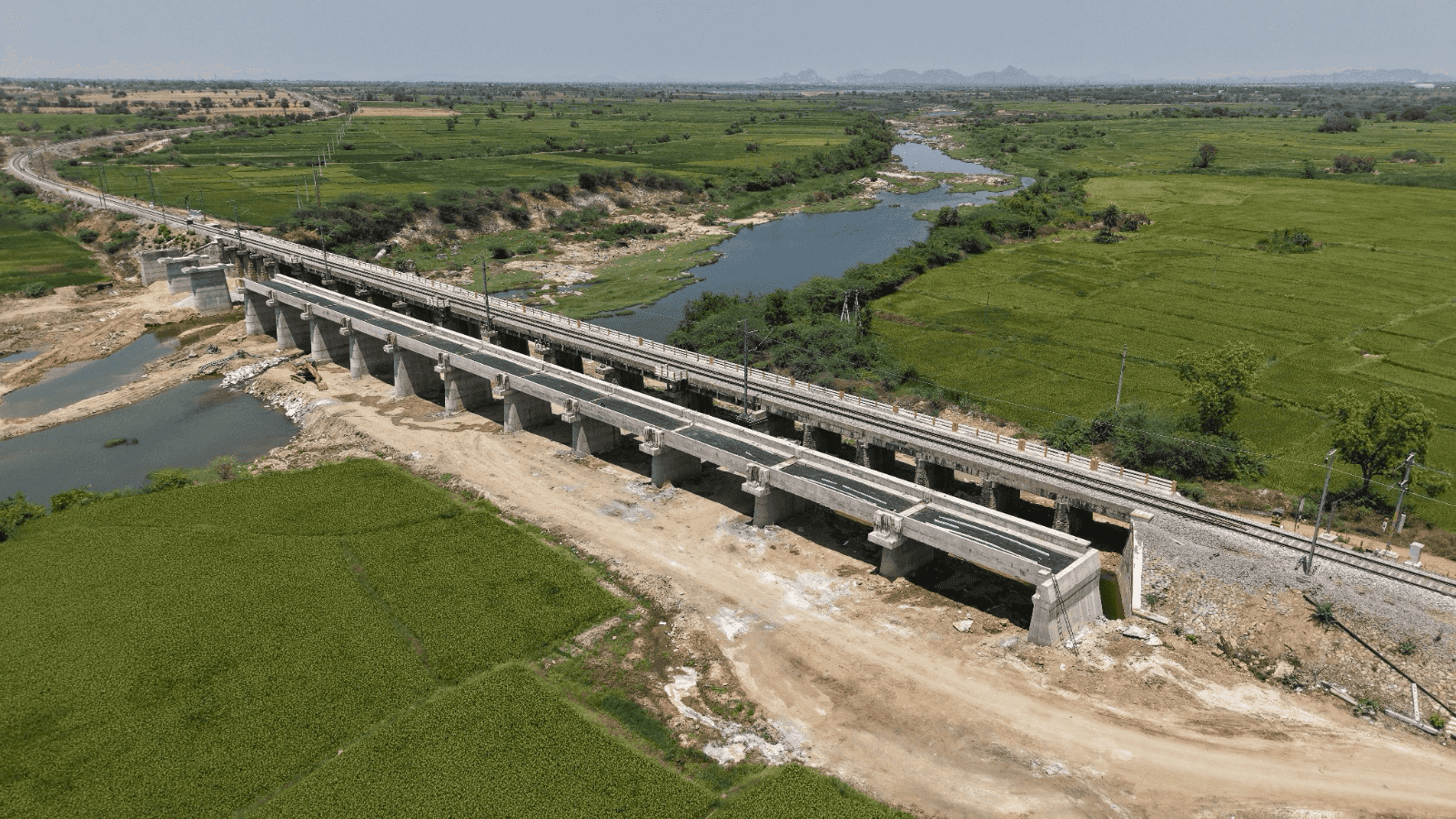 5 Major Bridges: Mahbubnagar – Dhone Doubling