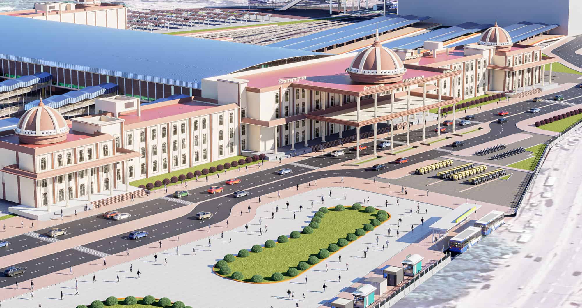 Major Upgradation of Visakhapatnam Station